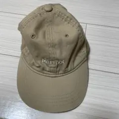 Marmot ベージュキャップ サイズONE