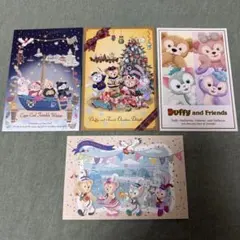 ダッフィー&フレンズ　ポストカードセット