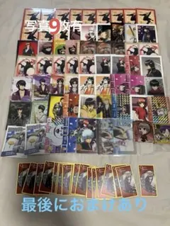 銀魂 カードダス 箔押し クリアカード ぱしゃこれ ステッカー 特典