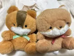 あの頃のともだちぬいぐるみ 第2弾 きつね、りす