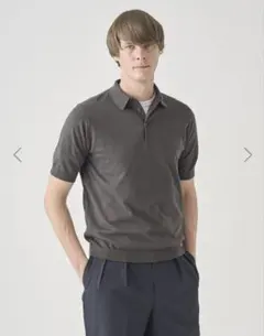 JOHN SMEDLEY REID MENS SHIRT ジョンスメドレー