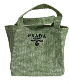 1点のみPRADA 海外ノベルティ。かごバッグ トートバッグ - メルカリ