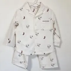 ジェラピケ　スヌーピーコラボ　セットアップ　パジャマ ルームウェア ベビー