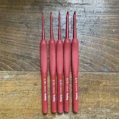 かぎ針 5本セット