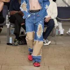 jw anderson 18ss ラップデニム ブラック 46 archive - メルカリ