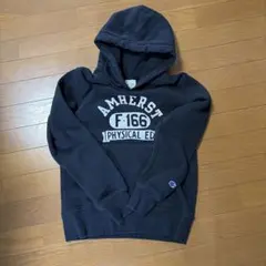 Champion 黒 フード付きパーカー Mサイズ
