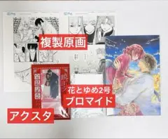花とゆめ2号　1号　暁のヨナ　アニメイト特典ブロマイド　複製原画　アクスタ　付録