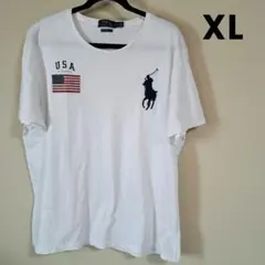 【 USED 】ポロ・ラルフ・ローレン USA Tシャツ