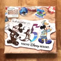 ワイドバスタオル 東京ディズニーリゾート３５周年 匿名配送