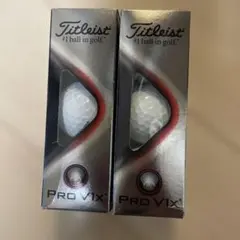 Titleist PRO V1x ゴルフボール 2箱セットのサムネイル