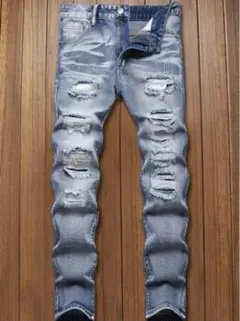 中古】アミリ AMIRI デニム ジーンズ ダメージ加工 コットン混 109 31