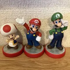 amiibo 3体セット マリオ ルイージ キノピオ