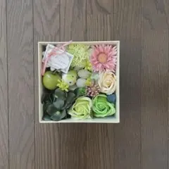 新品未使用　シャボンフラワー　石鹸でできたお花　ソープフラワー＊