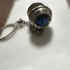 宝石付きネクタイピン 青色石付き金属製ネクタイピン No.109 - メルカリ