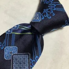 【美品】ポールスミスPaul Smith パターン柄ネクタイ