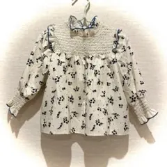 花柄 ブラウス（長袖）