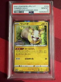 ポケモンカード ワンパチ チャンピオンシップ 2022 プロモ PSA10 ワンパチ：ポケモンカードゲーム チャンピオンシップシリーズ2022