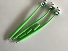 【可愛いパンダの飾りが付いたボールペン】3本セット・プレゼント・誕生日・お子様