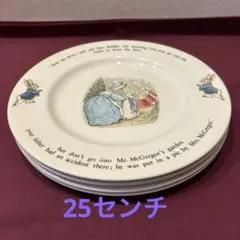 ピーターラビット　25cmプレート ウェッジウッド　4枚のサムネイル
