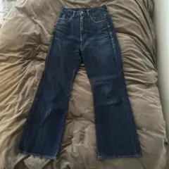 アーバンリサーチ SENSE OF PLACEセンタープレスフレアデニム