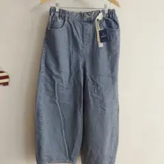 studioCLIP　バギーバレルデニムパンツ