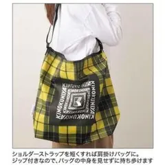 KINOKUNIYA 紀ノ国屋 × ケイタマルヤマ エコバッグ チェック柄