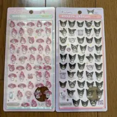 m*︎様 【国内正規品】 サンリオ ボンボンドロップシール ミニ マイメロ クロ