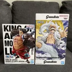 ワンピース フィギュア ルフィ ギア5 2種セットのサムネイル