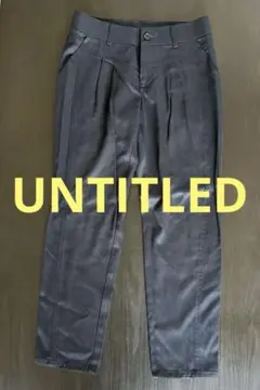UNTITLED パンツ ネイビー サイズ1のサムネイル