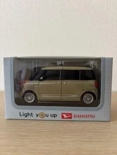 DAIHATSU ムーヴキャンバス プルバックカー ミニカー 非売品 ベージュ