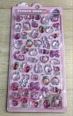 【新品/国内正規品】クーリア ボンボンドロップシール　ももいろボンボン