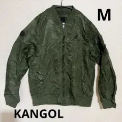 訳ありお得 カンゴール MA-1 フライトジャケット カーキ ブルゾン 【M】