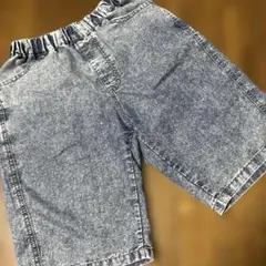 ブランシェスデニム風 夏ハーフパンツ150センチ