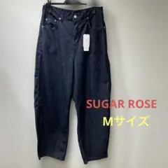 新品】PAMEO POSE パメオポーズ ワイドデニム バギー レースアップ