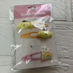 ポムポムプリン ヘアクリップセット ヘアピン ピューロ サンリオ
