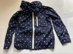 【BREEZE】140cm ドット柄ウィンドブレーカー