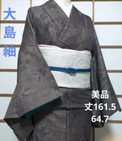 7-3イ12-3【和装◇雫庵】大島紬・着物 - メルカリ
