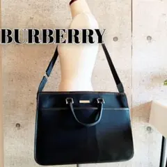 良品 バーバリー 2way ナイロン ショルダーバッグ 鞄 レディース メンズ