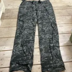 UNIQLOユニクロ 裏フリース迷彩柄パンツ サイズXL 8＊11
