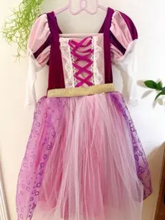 【美品】ラプンツェル　ドレス　仮装　110cm