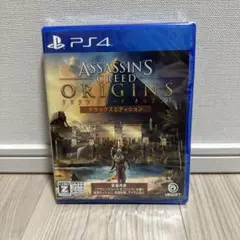 新品未開封　PS4 アサシンクリードオリジンズ　デラックスエディション