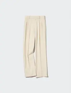 ユニクロ タックワイドパンツ ツータック