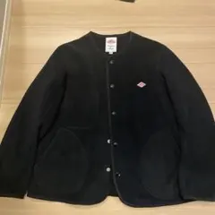 DANTON ブラック フリースジャケット 34