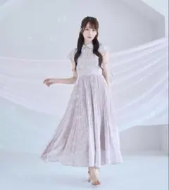 RoesMuse pleats floral print dress pink - メルカリ