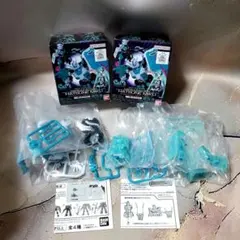 【未使用】ガンダム　カプセルアクション　初音ミク カラー ver　シャアザク2種