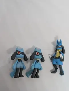 ポケモン リオル ルカリオ フィギュア ポケットモンスター　吉野家 ポケ盛