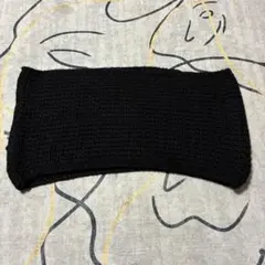 H&M ブラック ネックウォーマー ワンサイズ