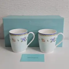 TIFFANY&Co. ティファニー モーニンググローリー ペアマグカップ　2個