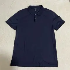 BANANA REPUBLIC LUXE TOUCH ポロシャツ L ネイビーのサムネイル