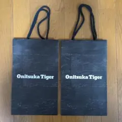 Onitsuka Tiger ショップ袋 ×2袋セット - メルカリ